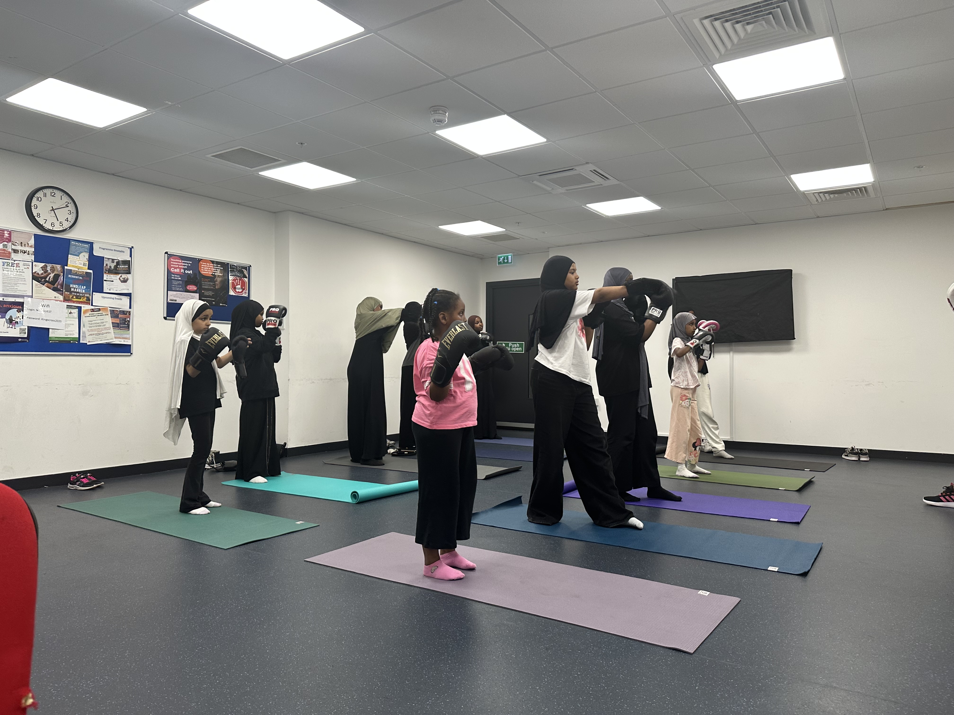 Monday Girls Youth Club - children at NIC Centre session gallery cover