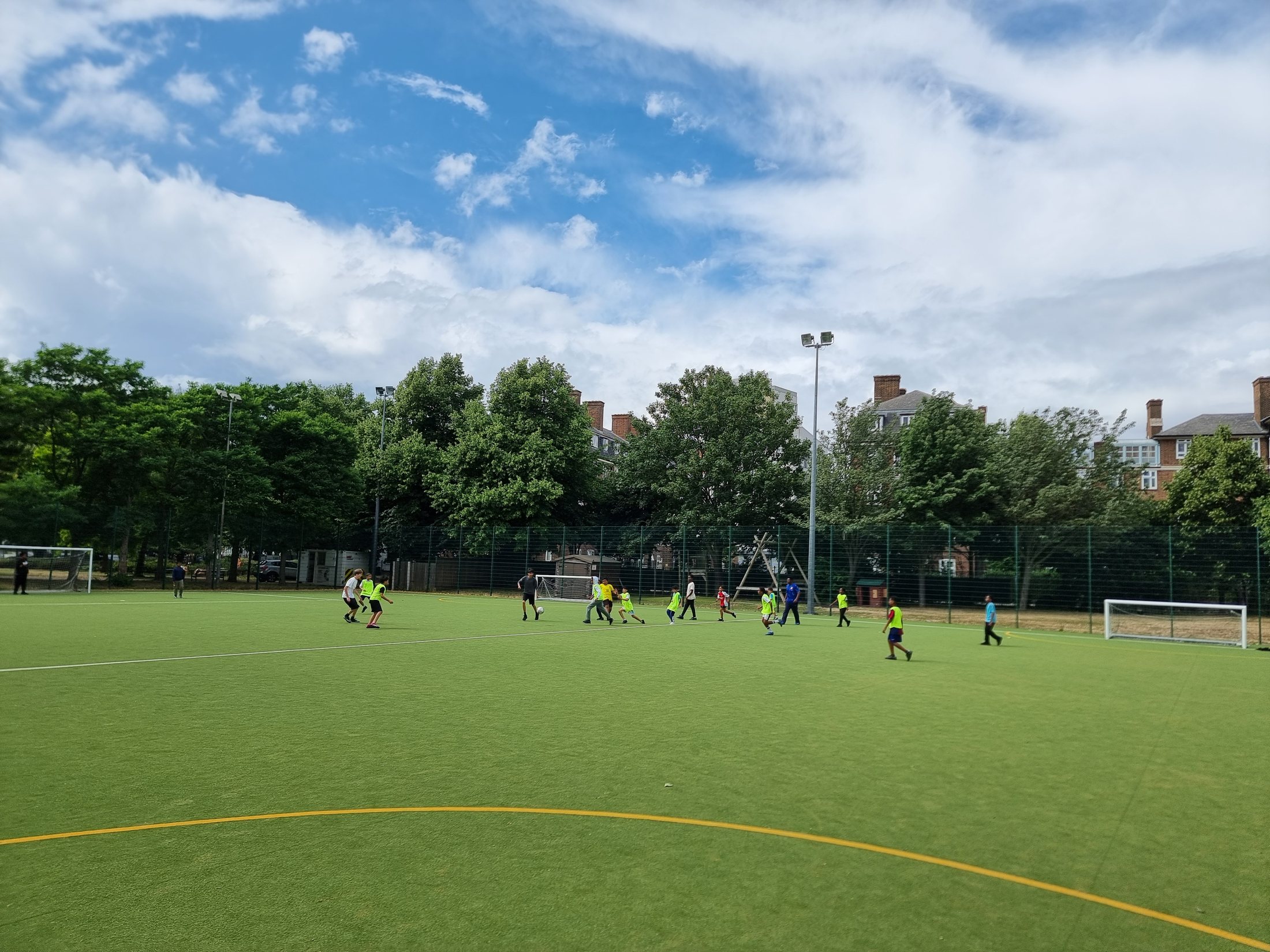Sunday - Football Session - children at Talacre image from 06-07-2025
